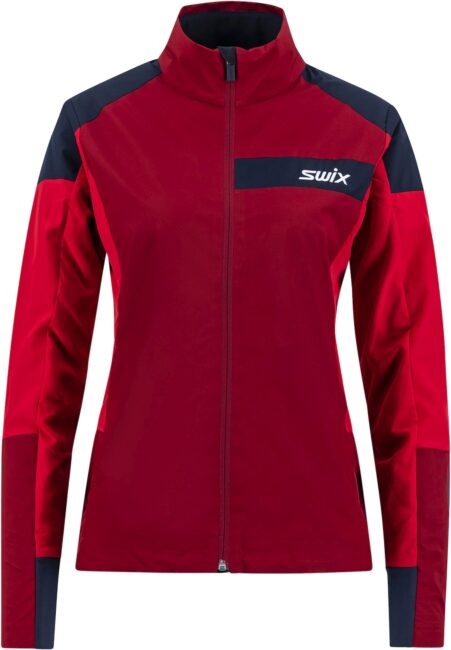 Swix Evolution GTX Infinium jacket W - Rhubarb Red