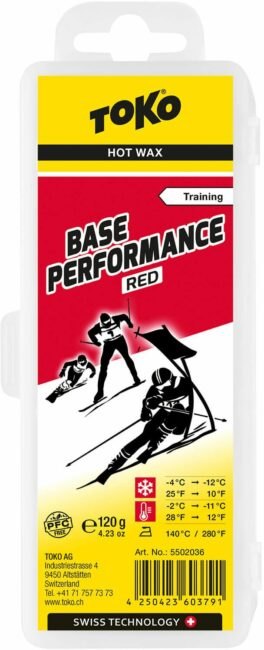 Toko Base Performance Hot Wax red