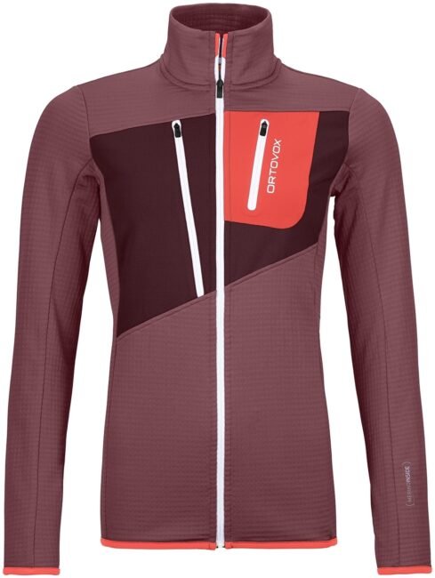 Ortovox Fleece grid jacket w - mountain