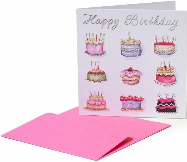 Legami Birthday Greeting Cards - 7X7