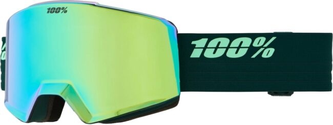 100% Norg - Chameleon / HIPER Grey-Blue w/ Green ML Mirror