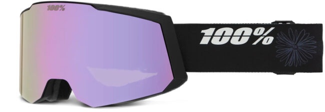 100% Snowcraft S - Zio / HIPER Smoke w/ Lavender ML Mirror